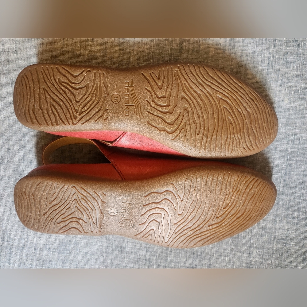 Red Dansko Lea Flat Size 36 - Picture 5 of 6